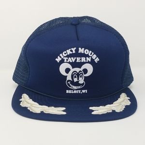 Vintage Micky Mouse Taver Beloit, Wi Trucker Hat